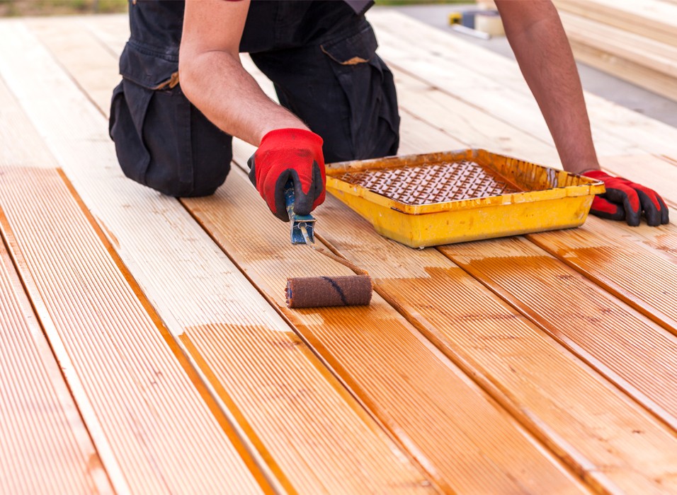 Deck Staining